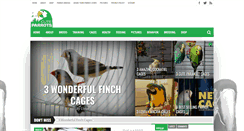 Desktop Screenshot of cuteparrots.com